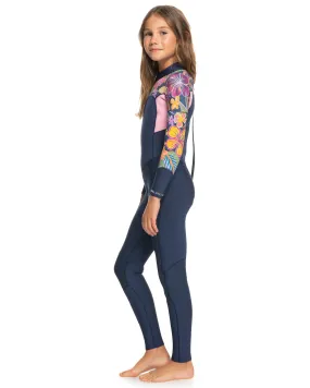 Girls 8-16 4/3Mmswell Series Back Zip Wetsuit