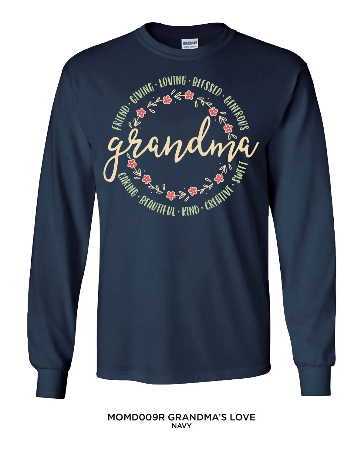 Grandma's Love Long Sleeve Missy Tee