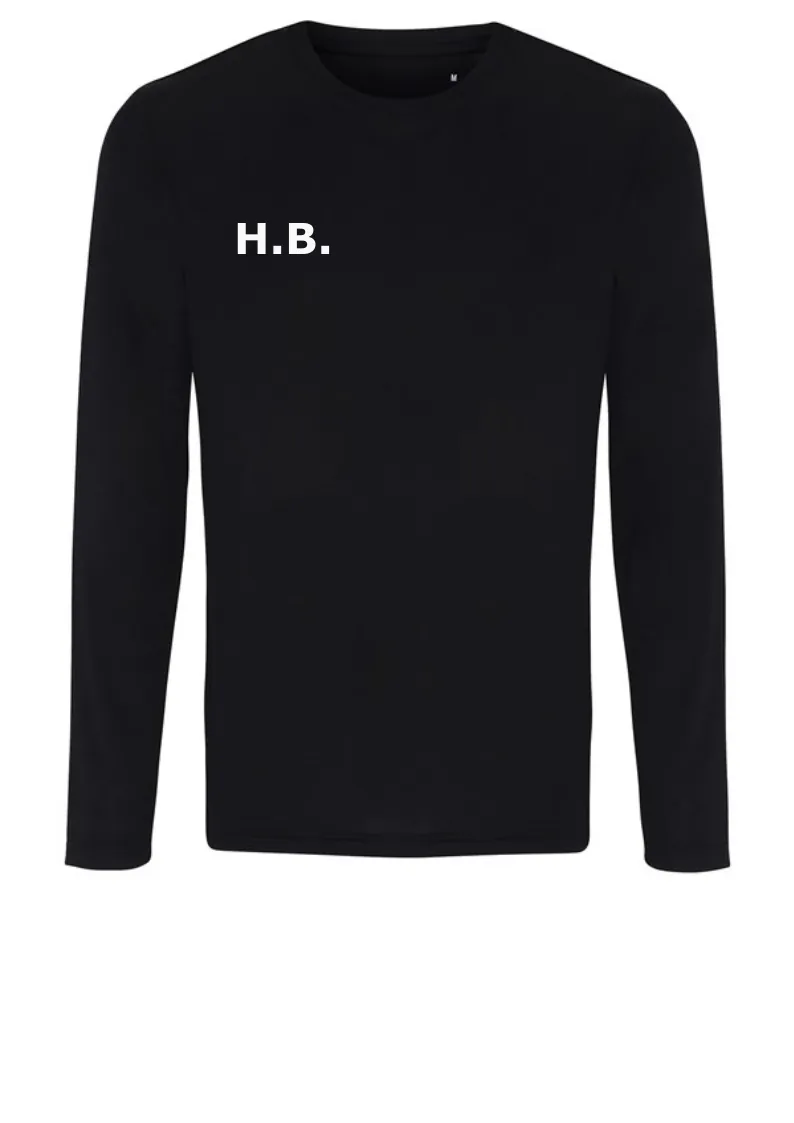 Hebburn Comprehensive School Black Long Sleeve Performance T-Shirt