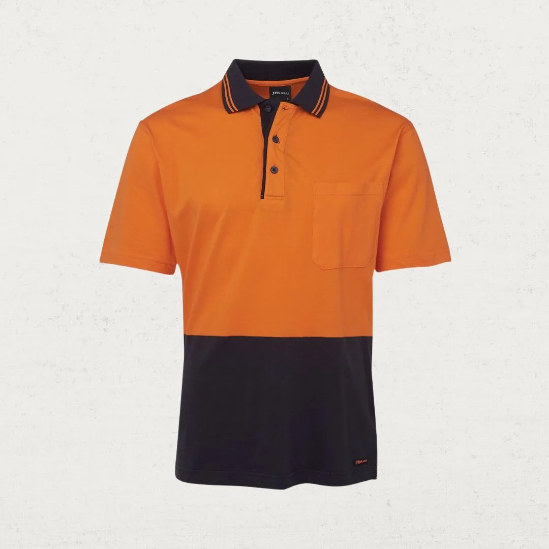 Hi Vis Cotton Polo Shirt