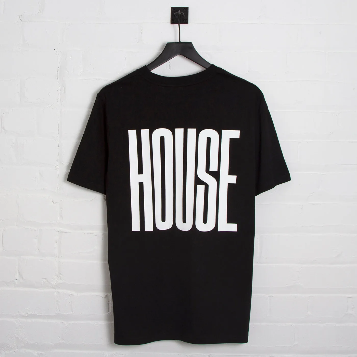 Higher House Back Print - Tshirt - Black