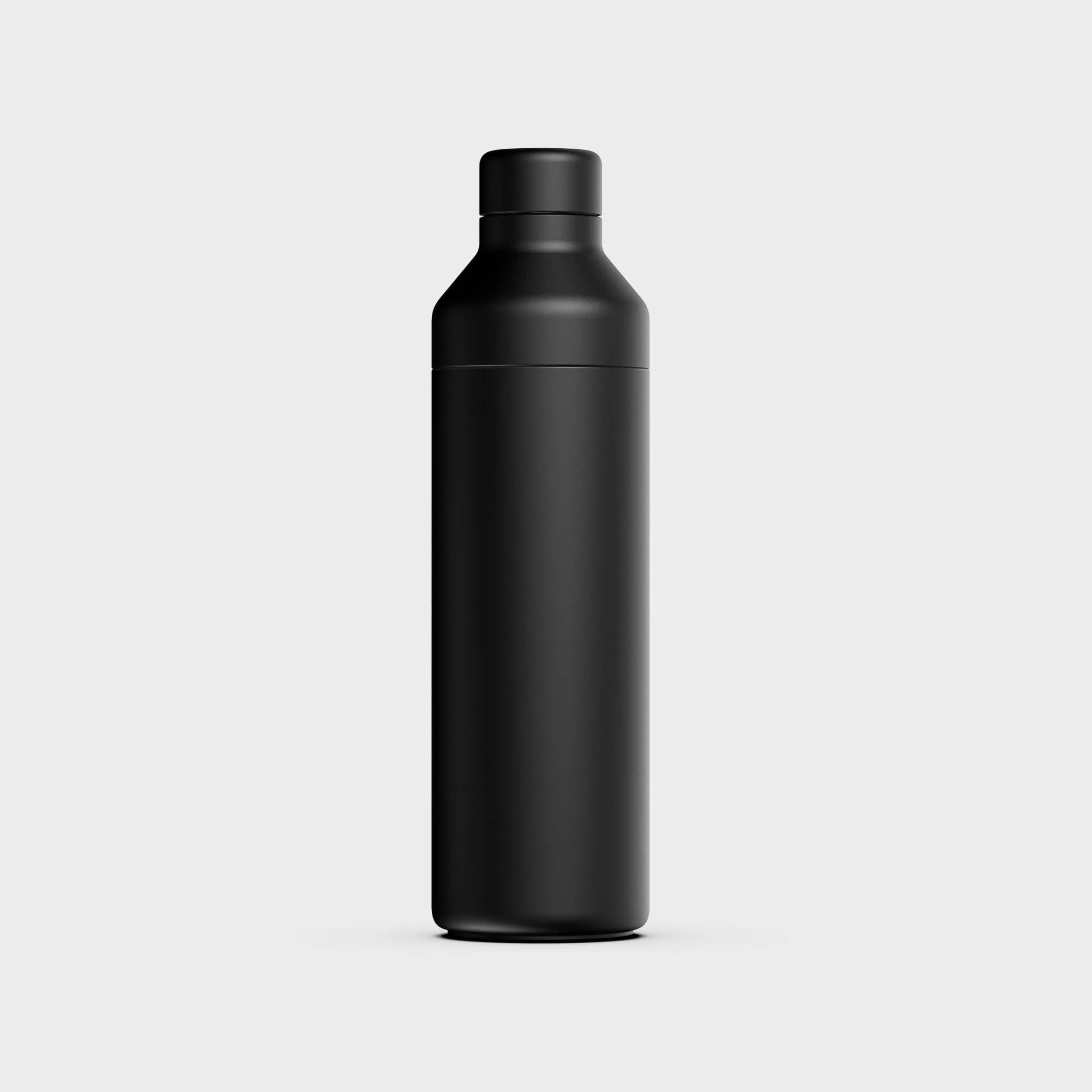 Hybrid Thermal Bottle - Recycled Stainless Steel, Black