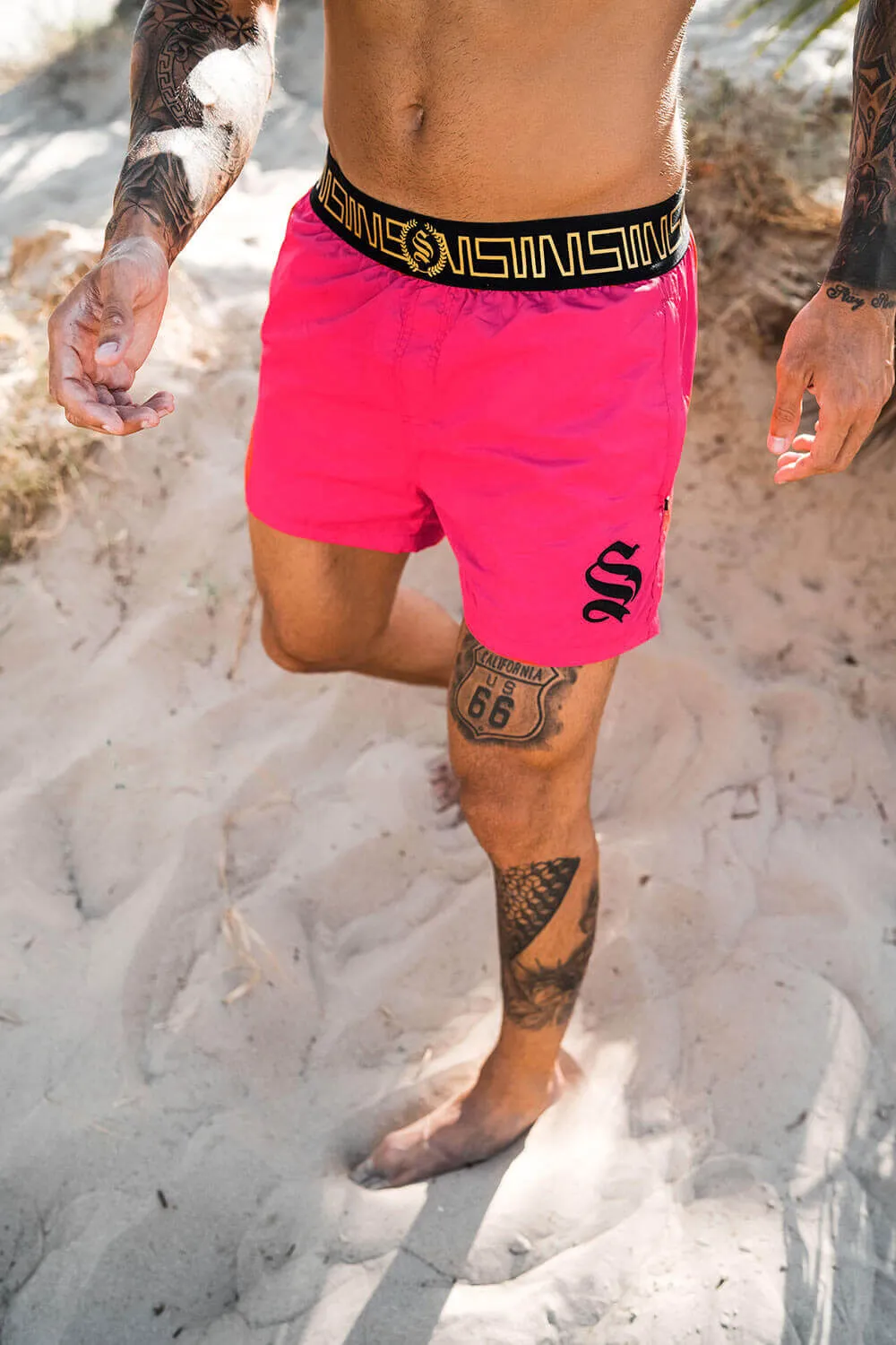 Icon Swim Shorts - Pink