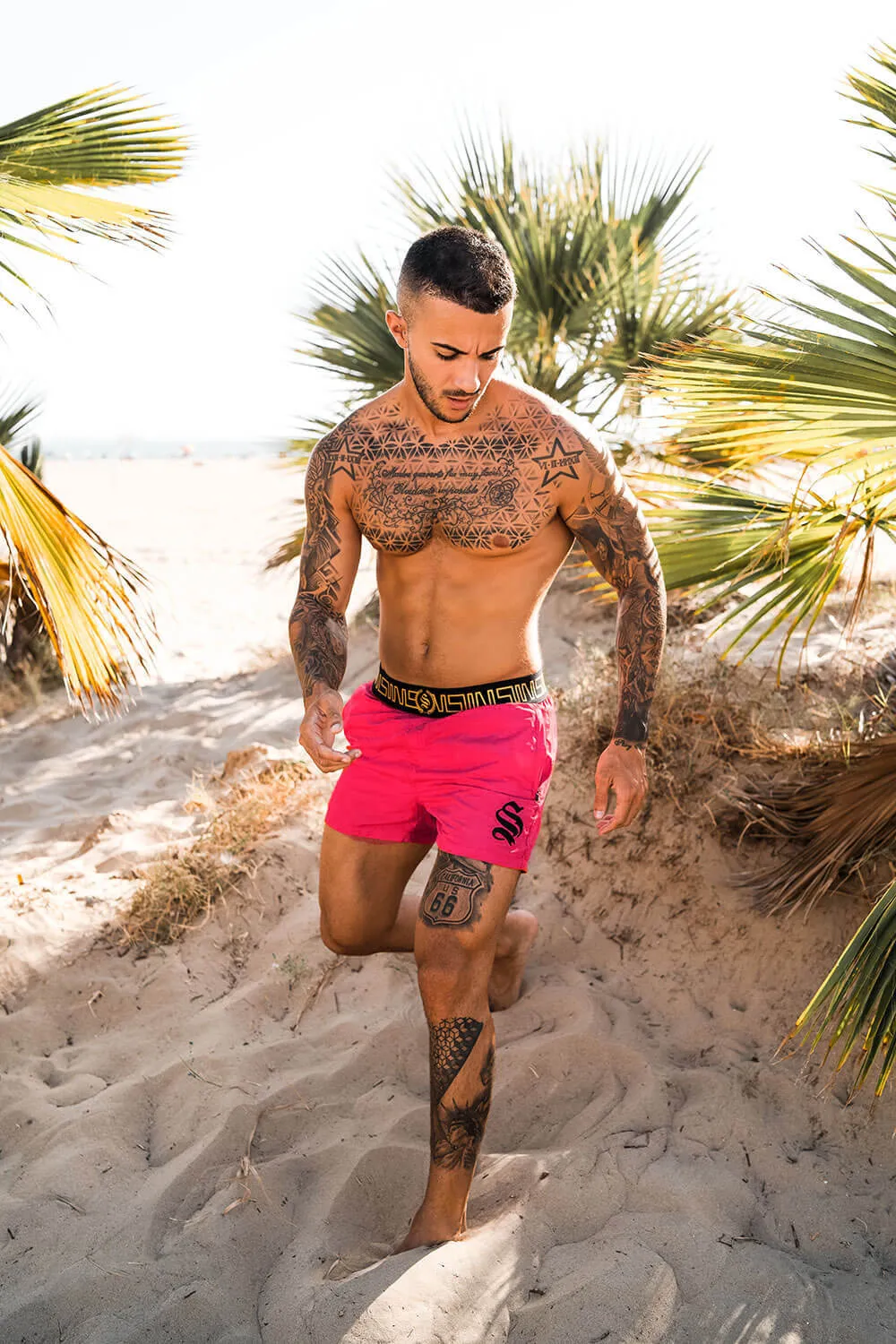 Icon Swim Shorts - Pink