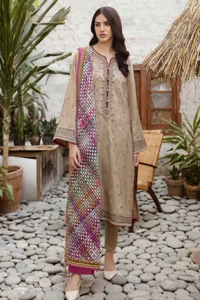 jazmin Embroidered Lawn Three Piece JZ-1013