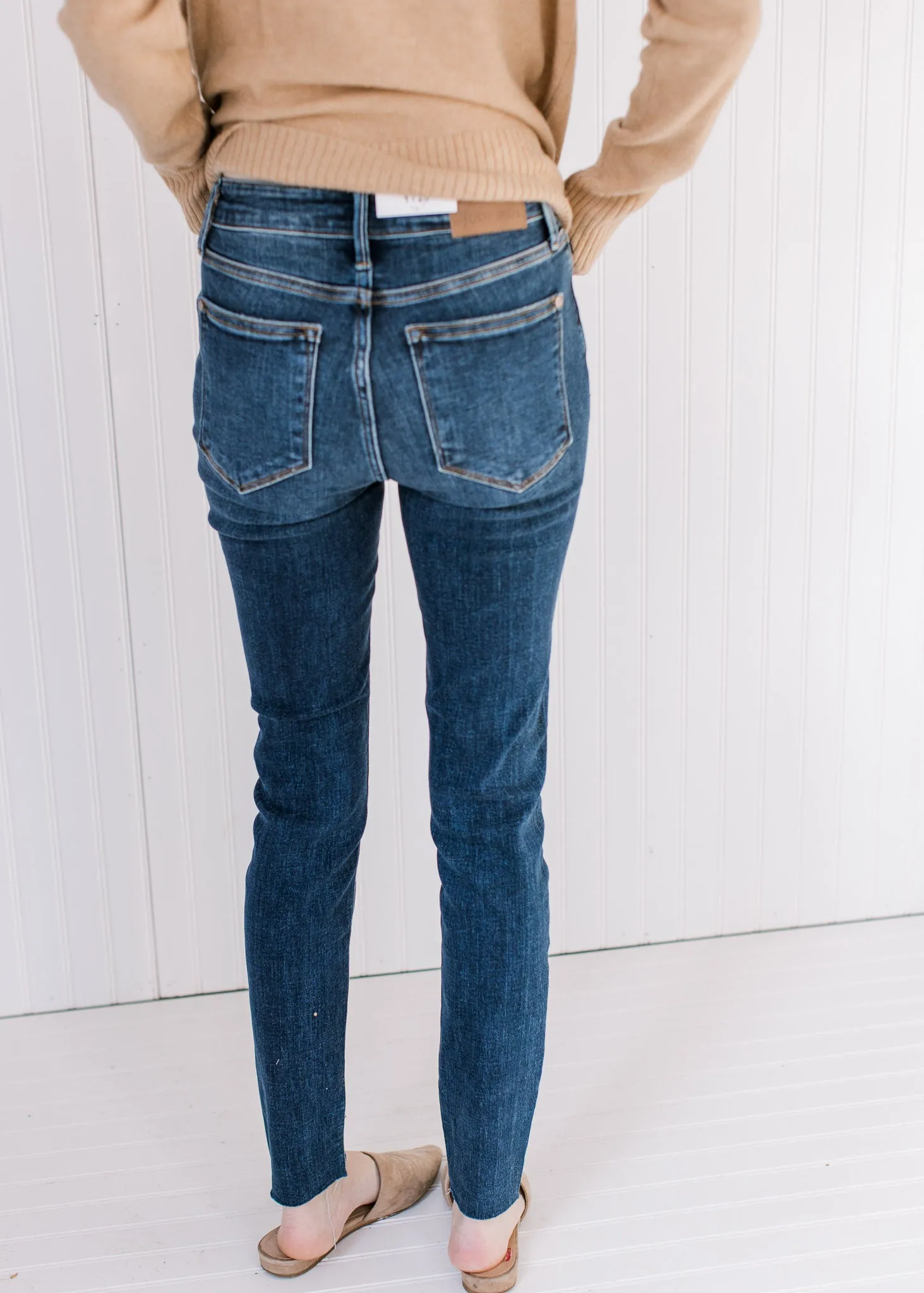 Judy Blue  Cut Your Hem Skinny Jeans