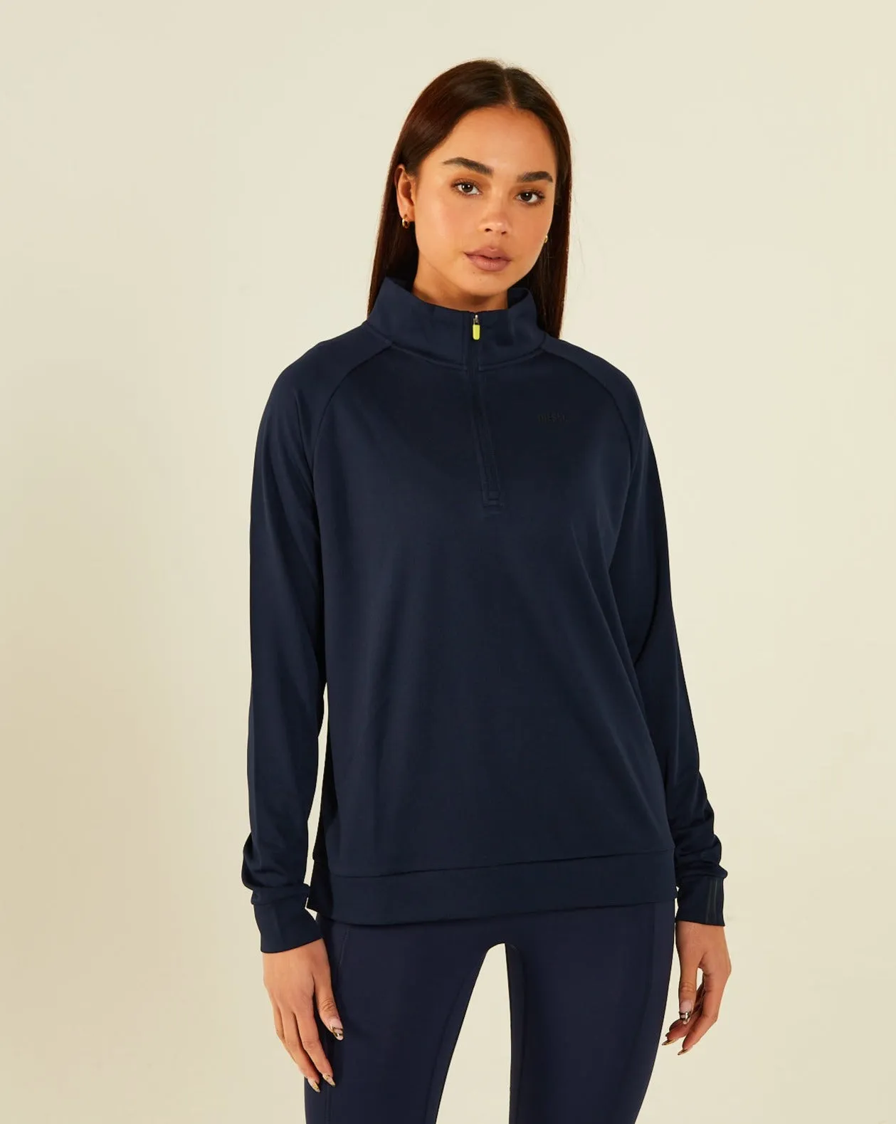 Jules Half Zip Blue Navy