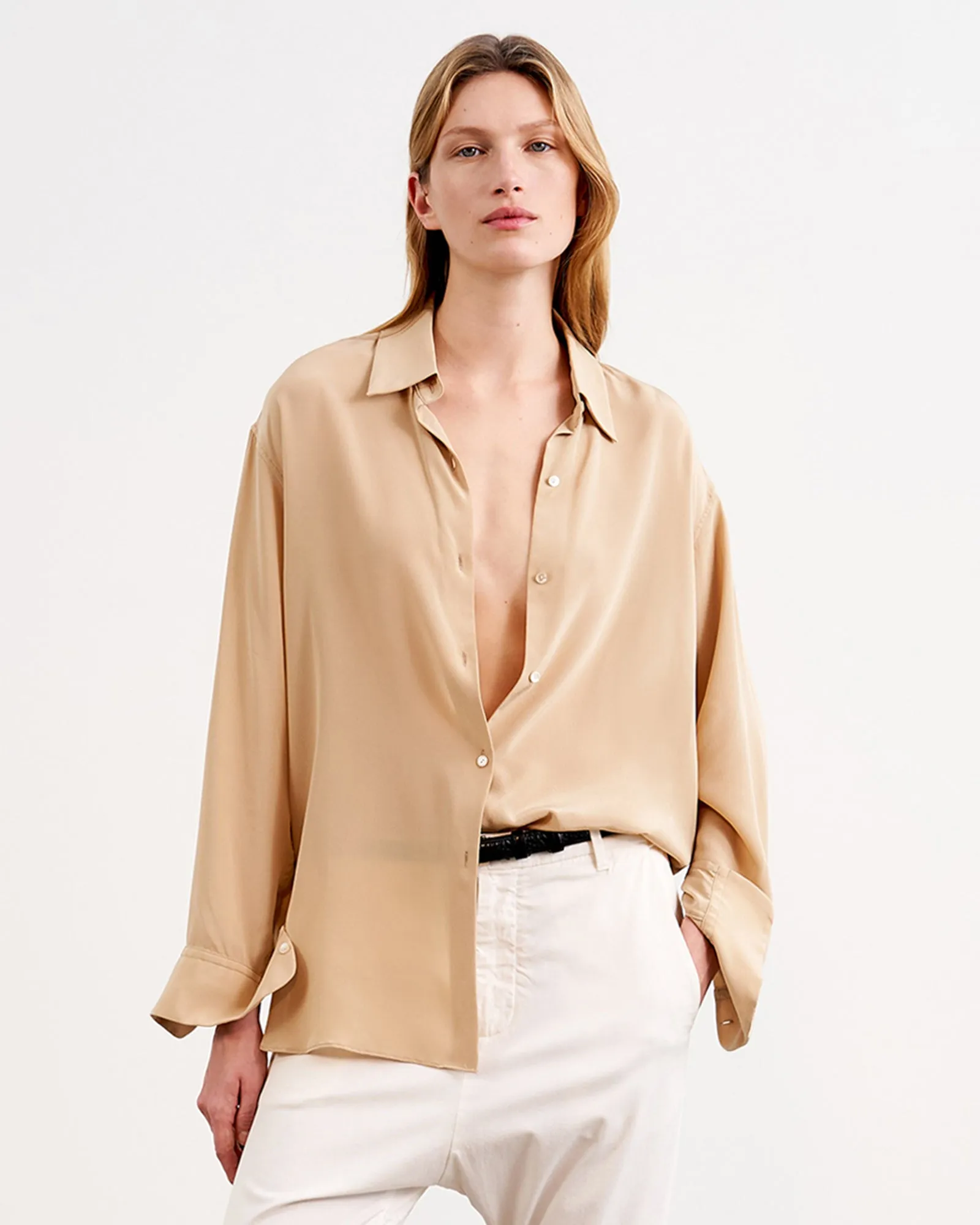 JULIEN SILK BLOUSE