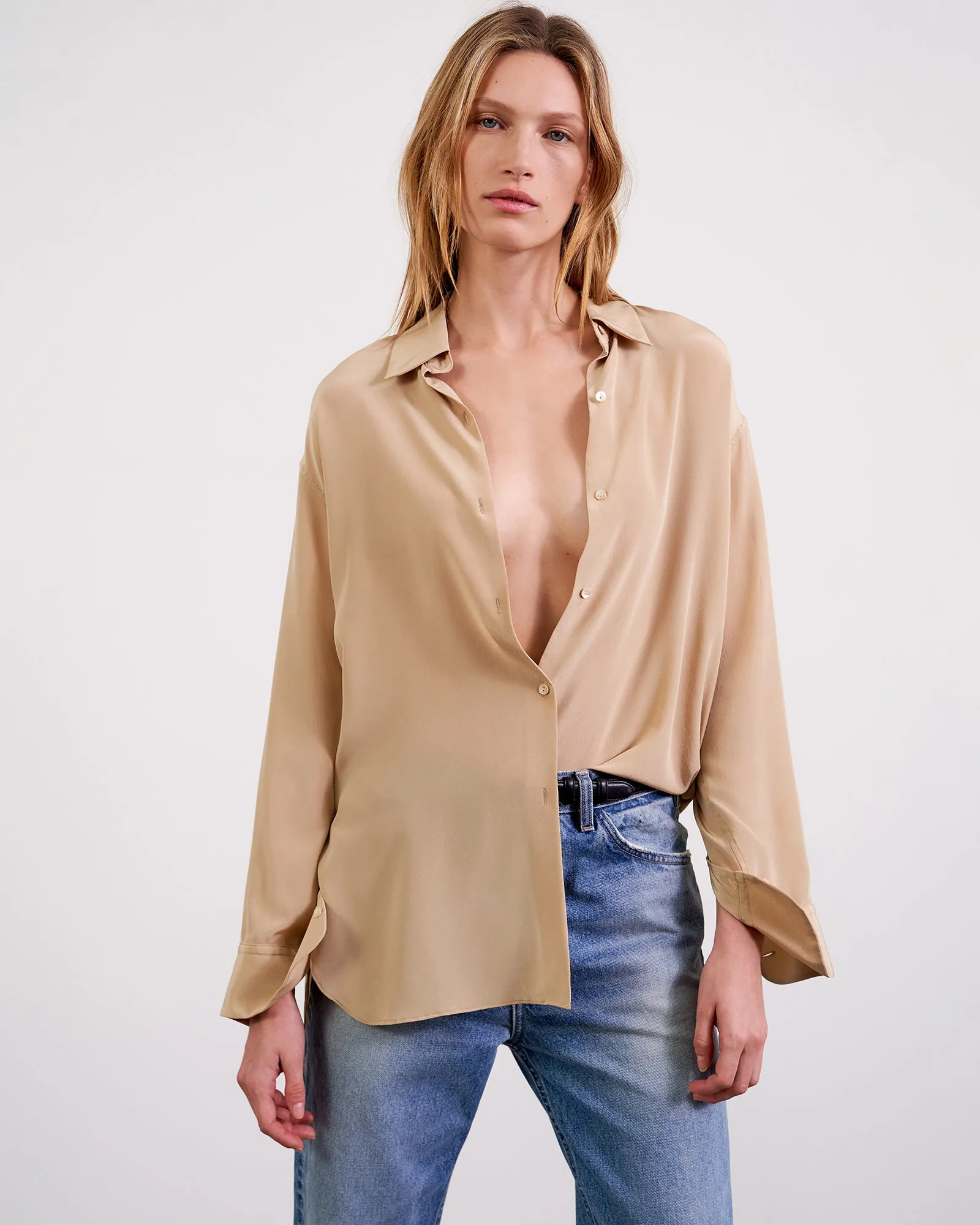 JULIEN SILK BLOUSE