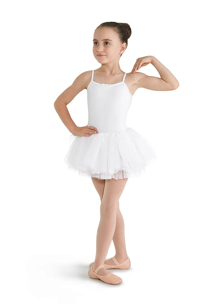 Lace Back Cami Tutu M394C (Child 6x/7, White)