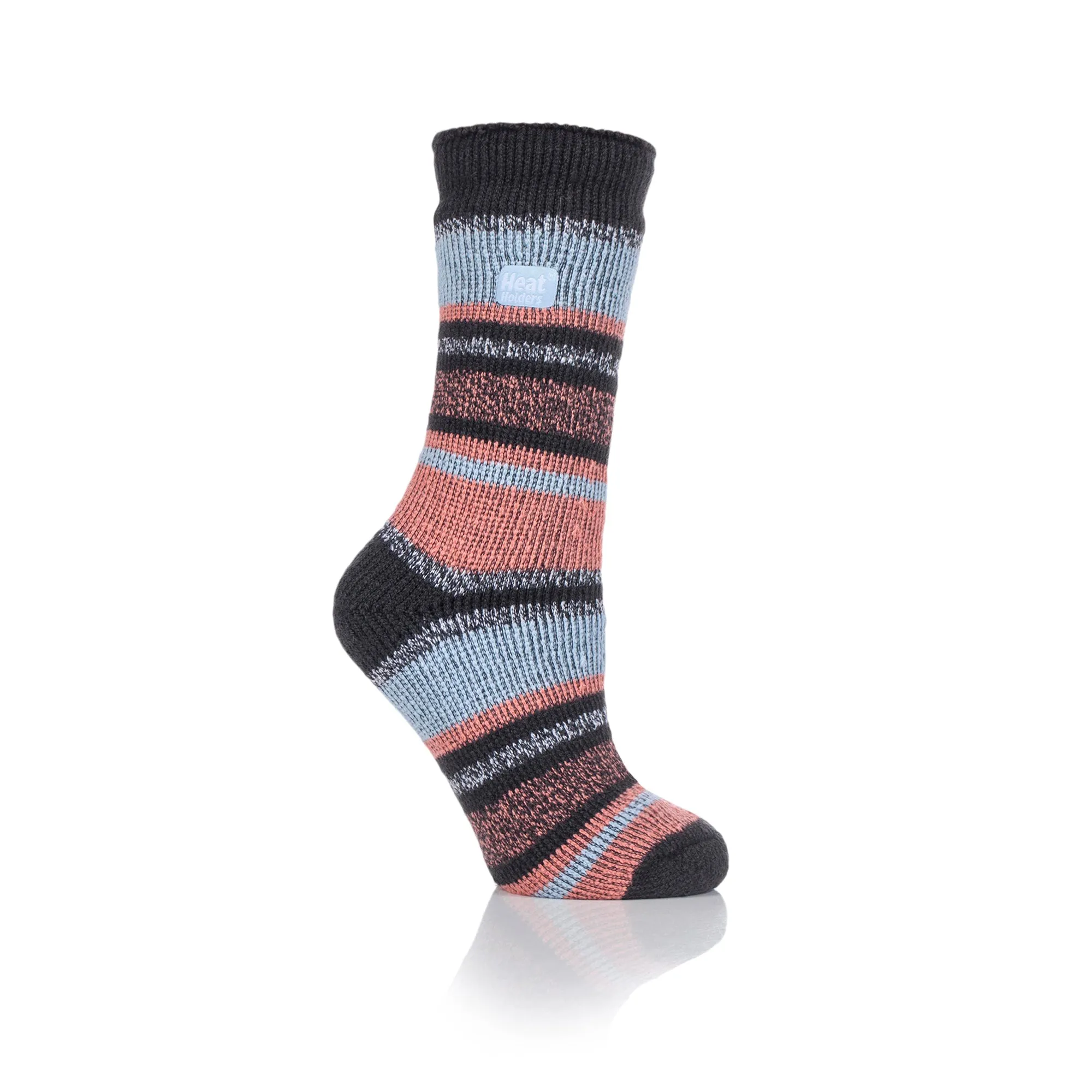 Ladies Original Kaizen Socks - Black & Orange