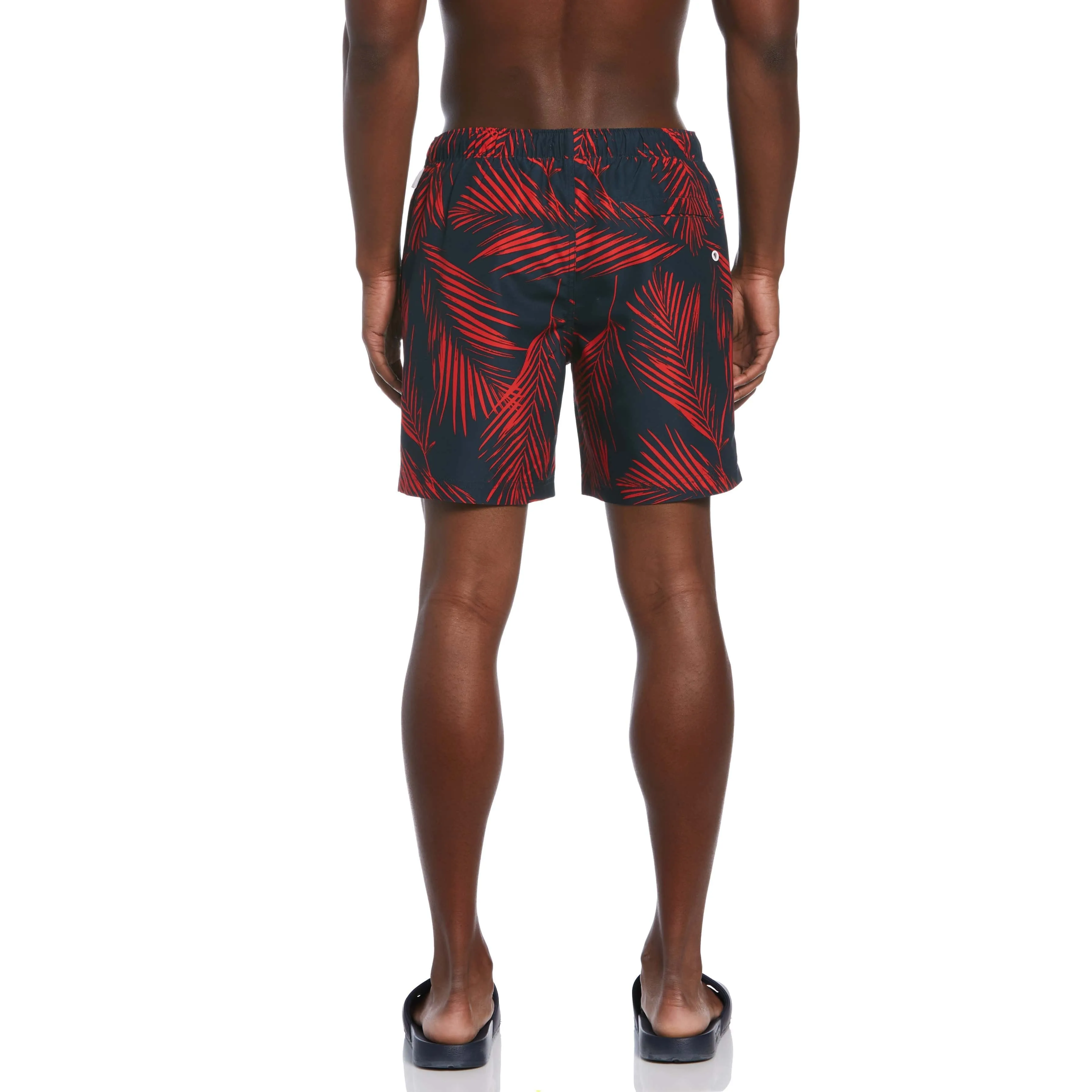 Leaf Print Swim Short