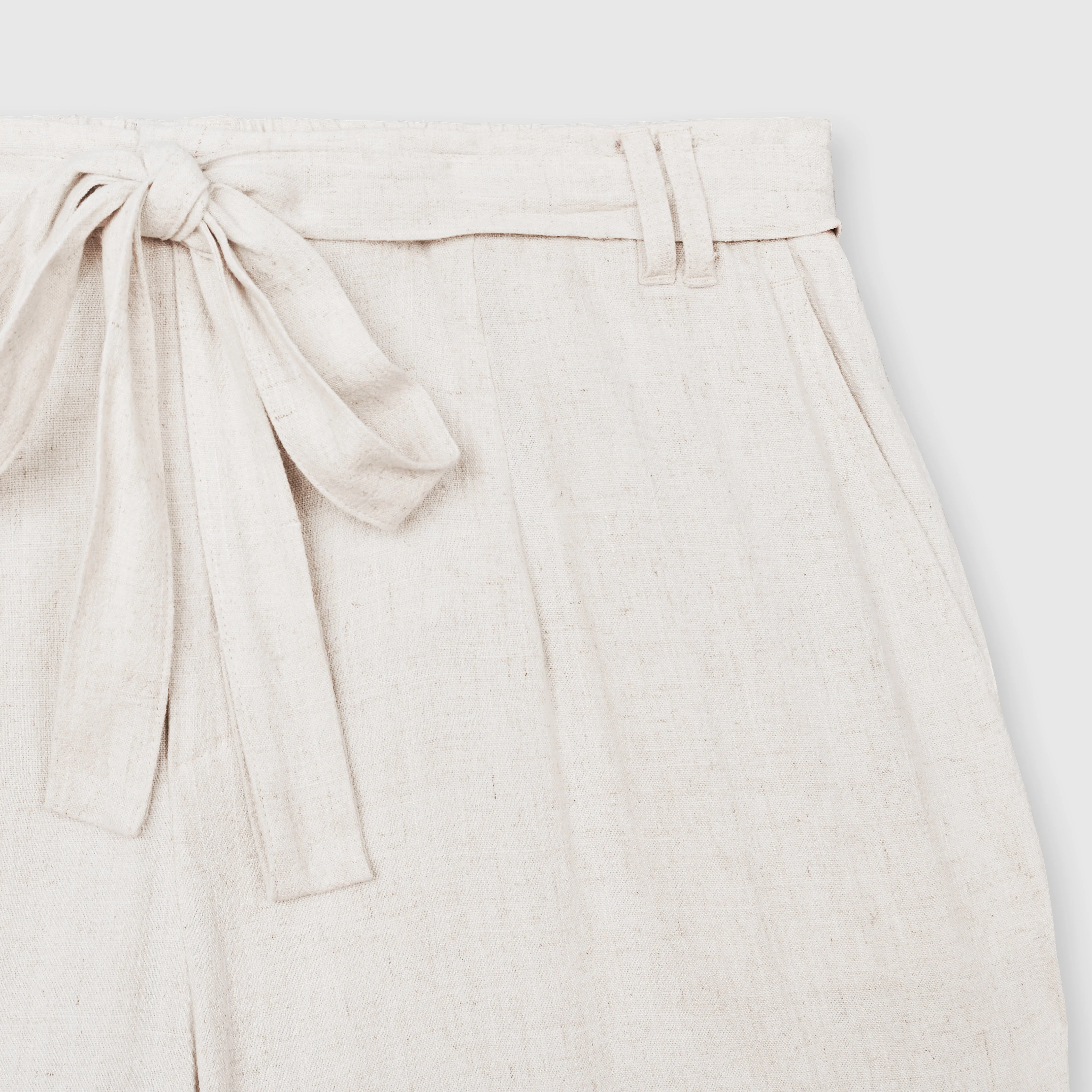 Linen Straight Pants