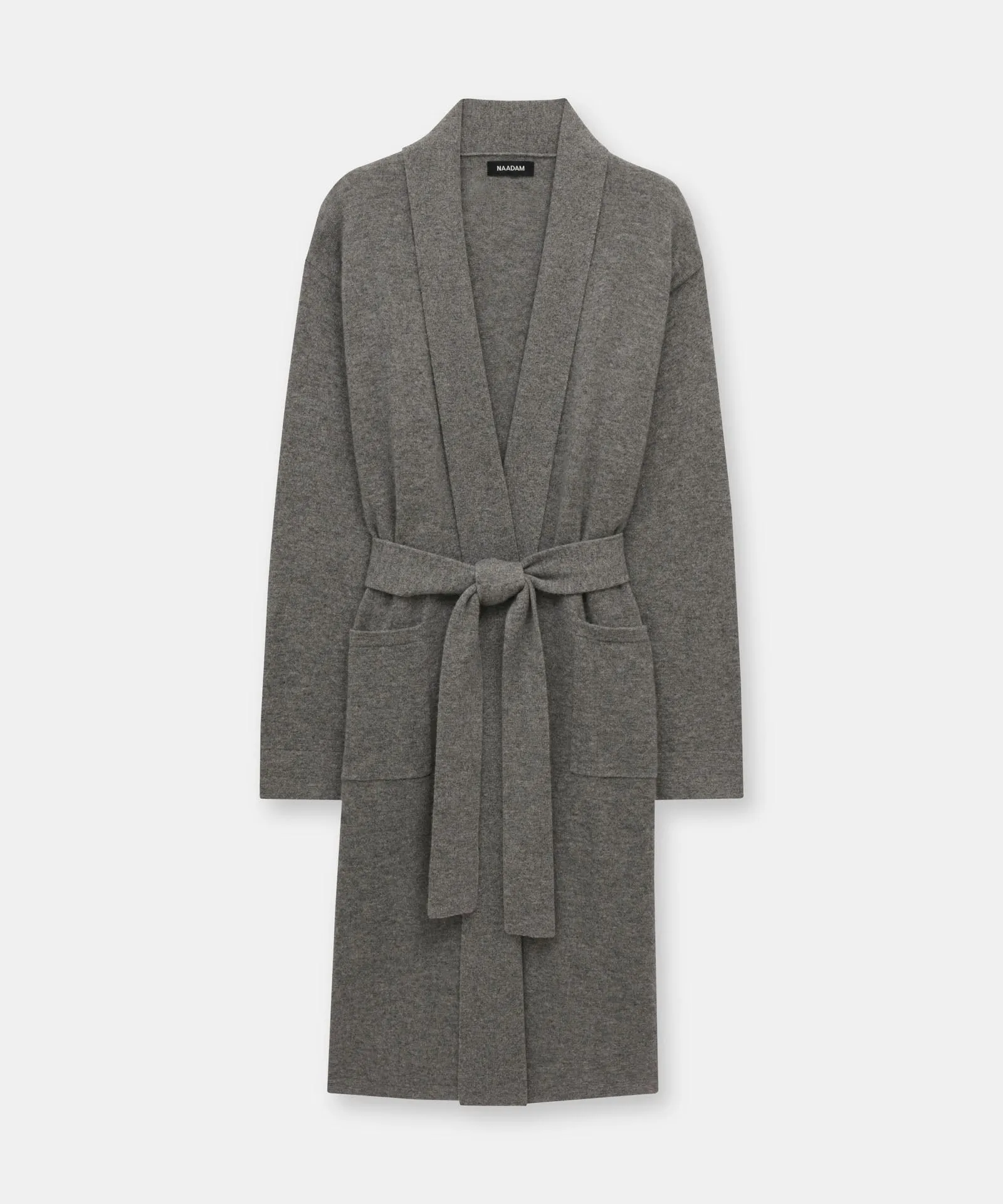 Long Signature Cashmere Robe