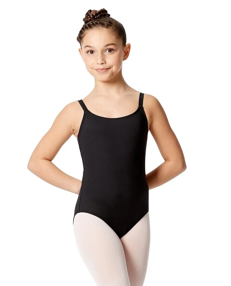 Lulli Girls Camisole Double Crisscross Leotard Veronica