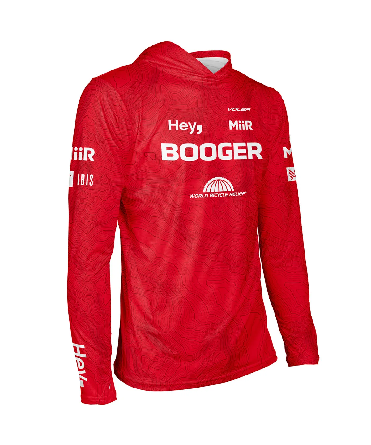 M. ENDURANCE AIR SUN HOODIE - TEAM BOOGER