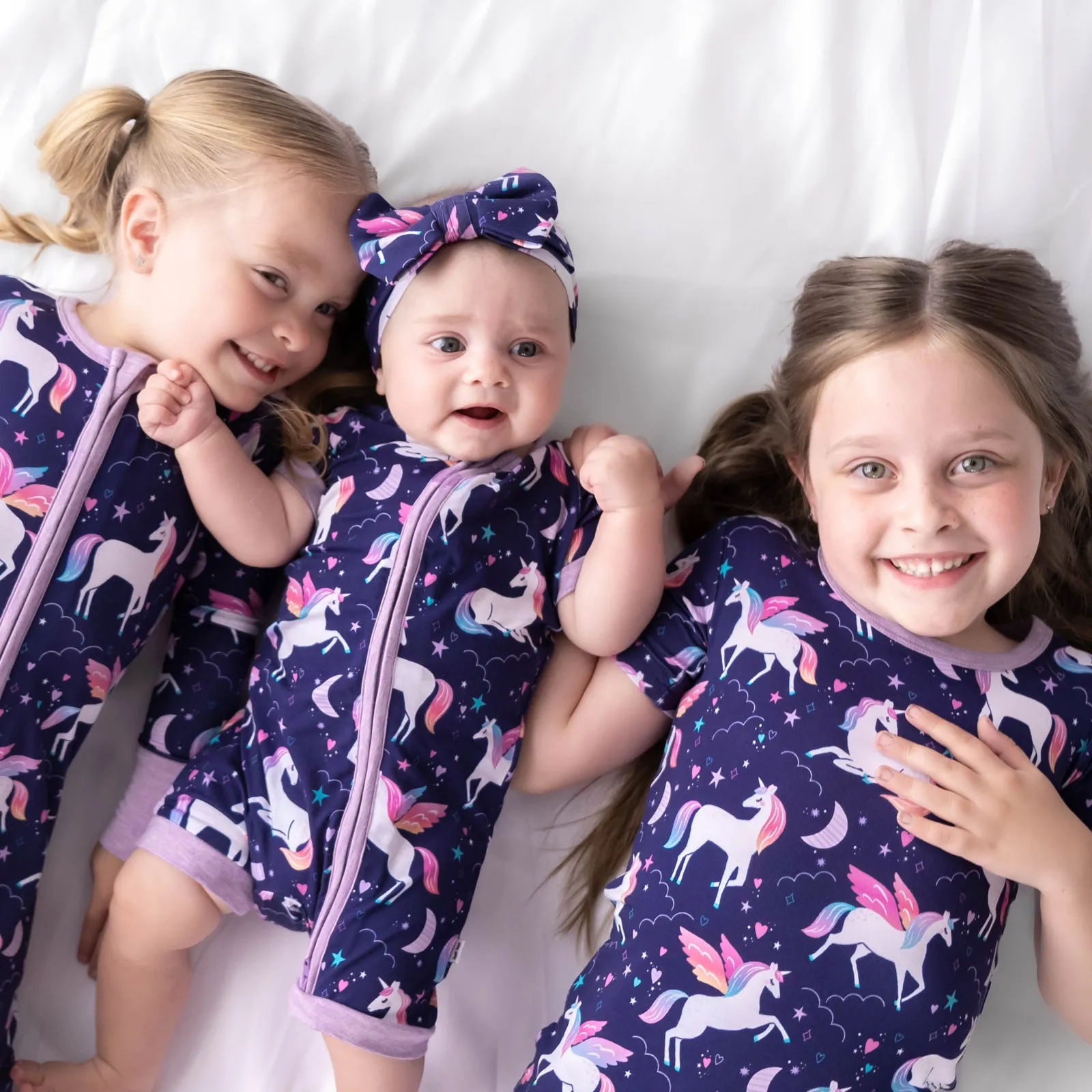 Magical Skies Two-Piece Short Sleeve & Shorts Pajama Set