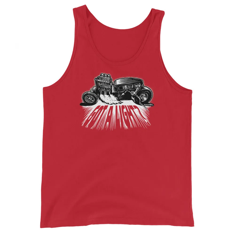 Men's Comfy Tank Top "Got A Light?"