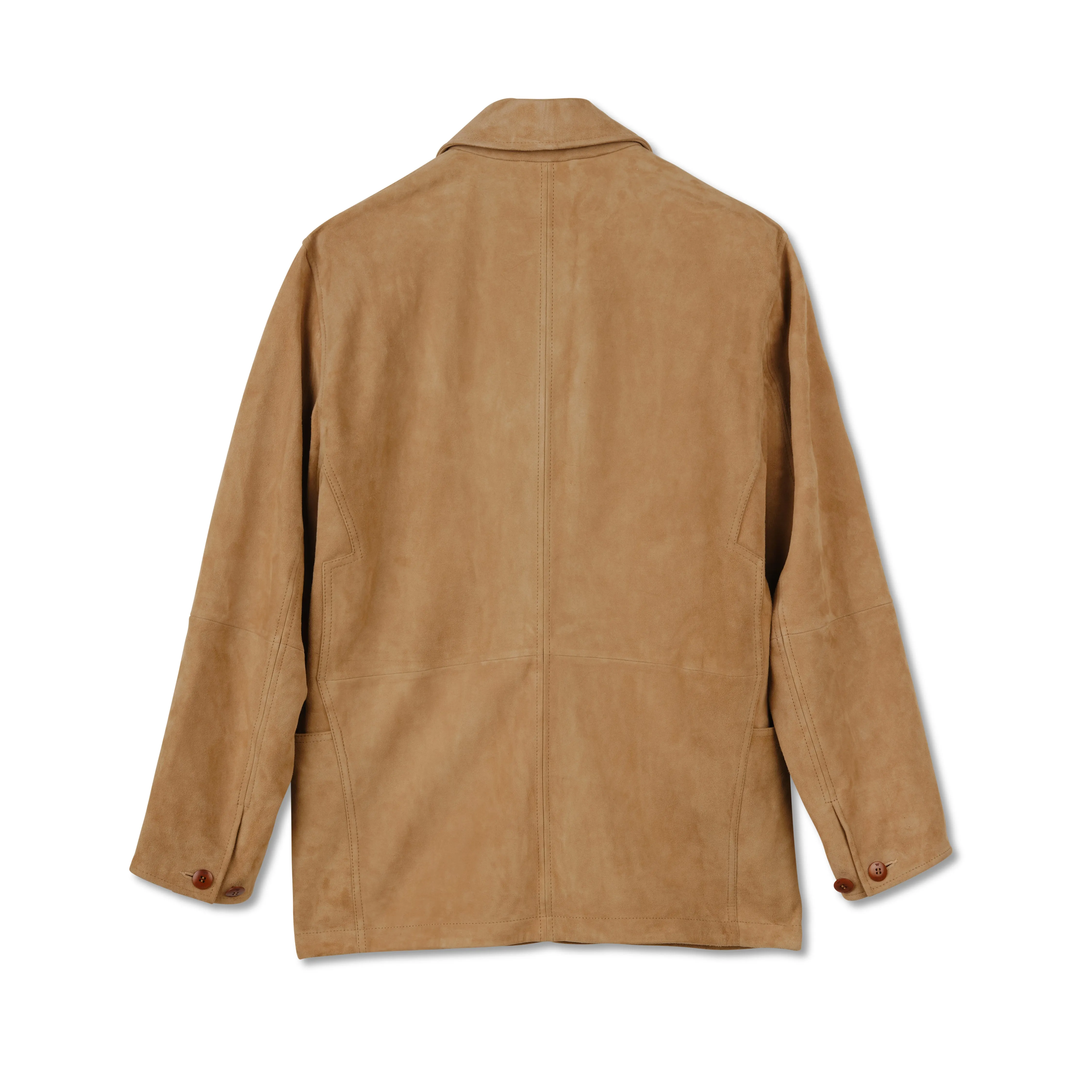 Men's Goat Suede Field Coat