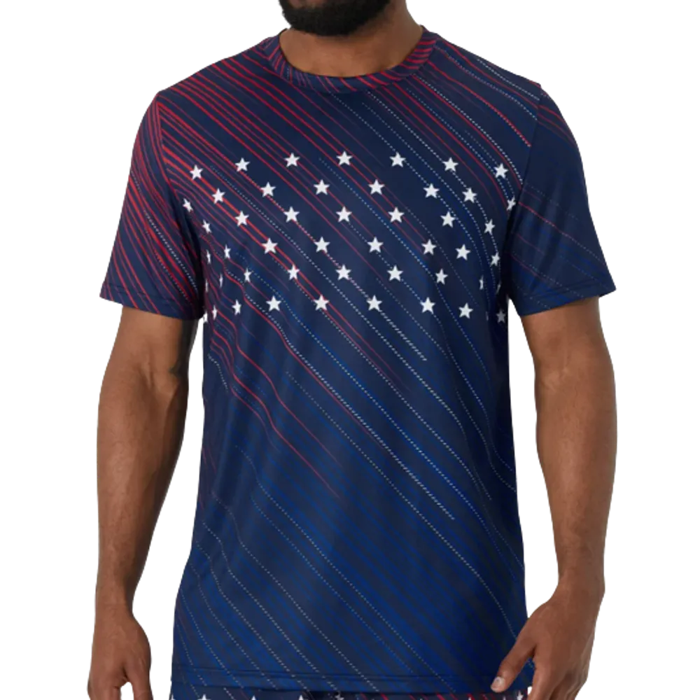 Men's Mizuno Printable USA Short Sleeve Shirt