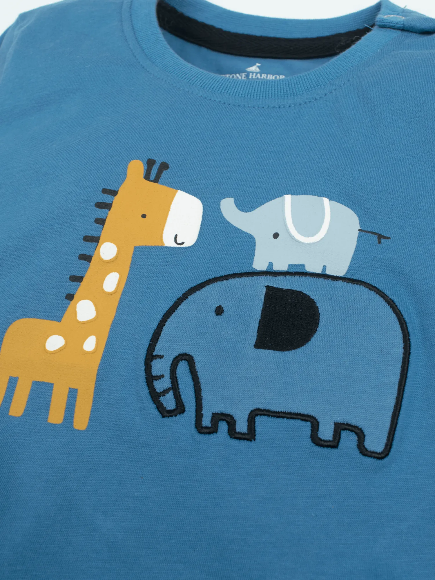 MINI BOY'S SLATE BLUE T-SHIRT