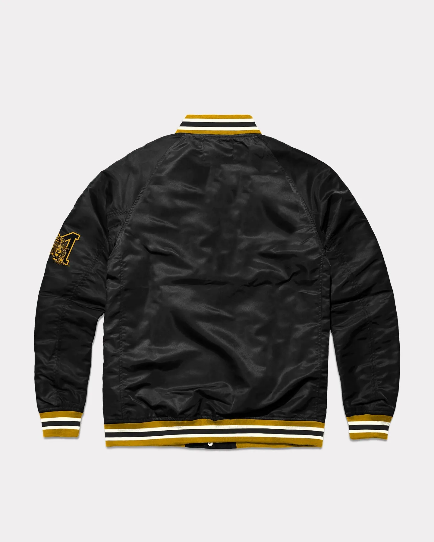 Mizzou Tigers Script Black Varsity Jacket