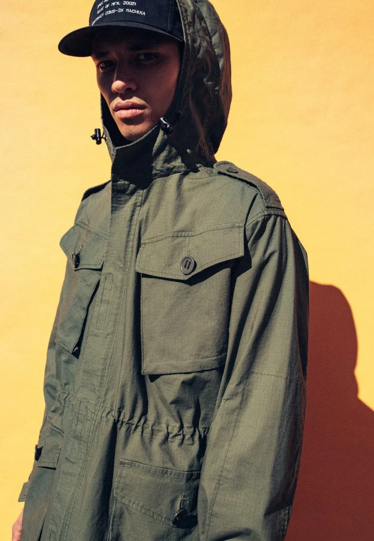 MODERN MILITARY PARKA - CLOVER