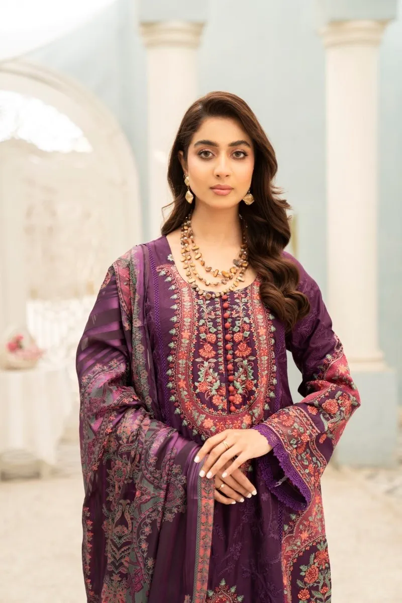 Munira Embroidered Viscose Pakistani Suit MUN546