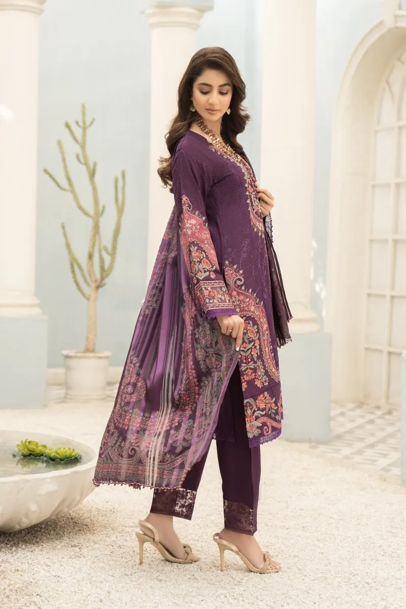 Munira Embroidered Viscose Pakistani Suit MUN546