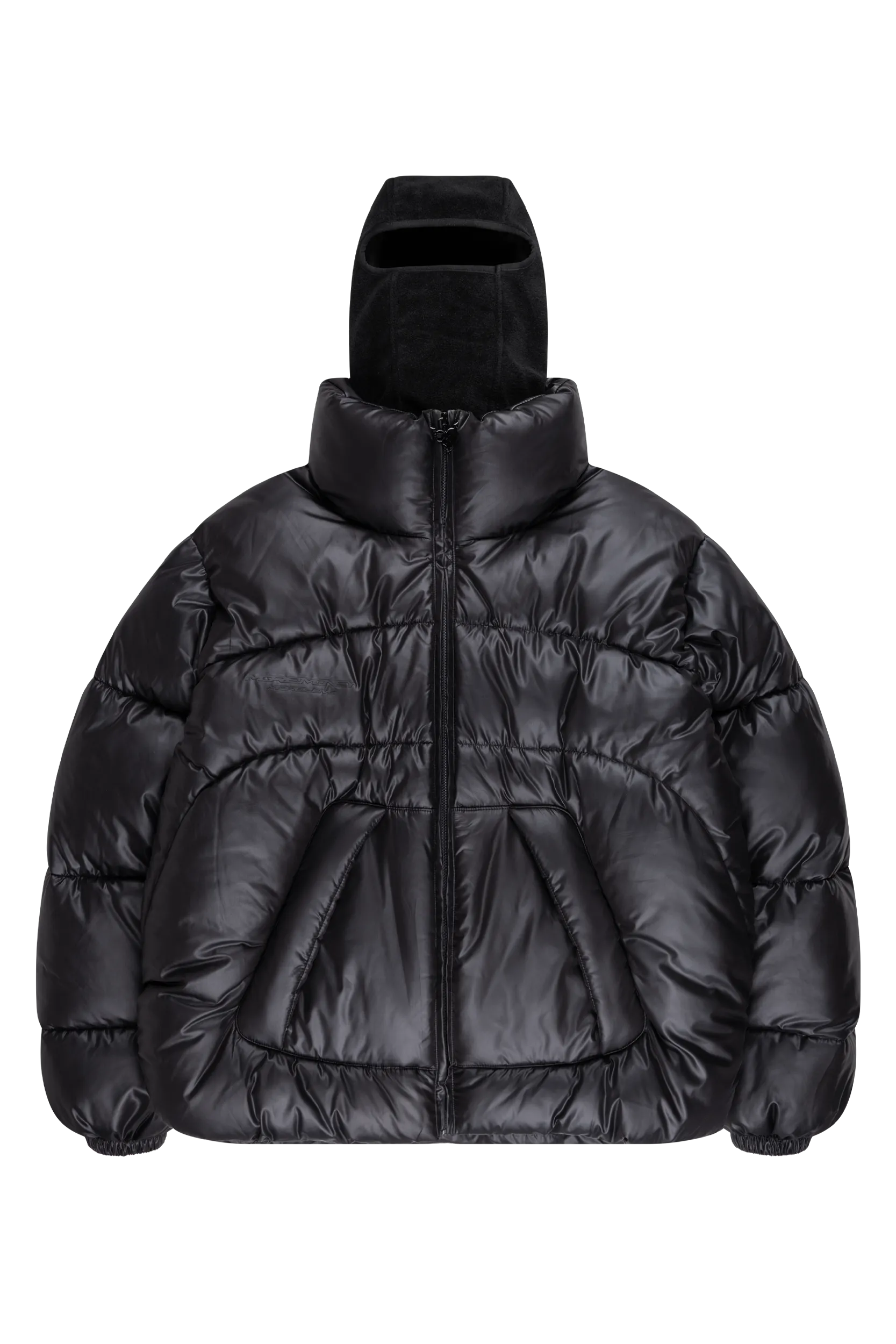 NINJA PUFFER JACKET BLACK