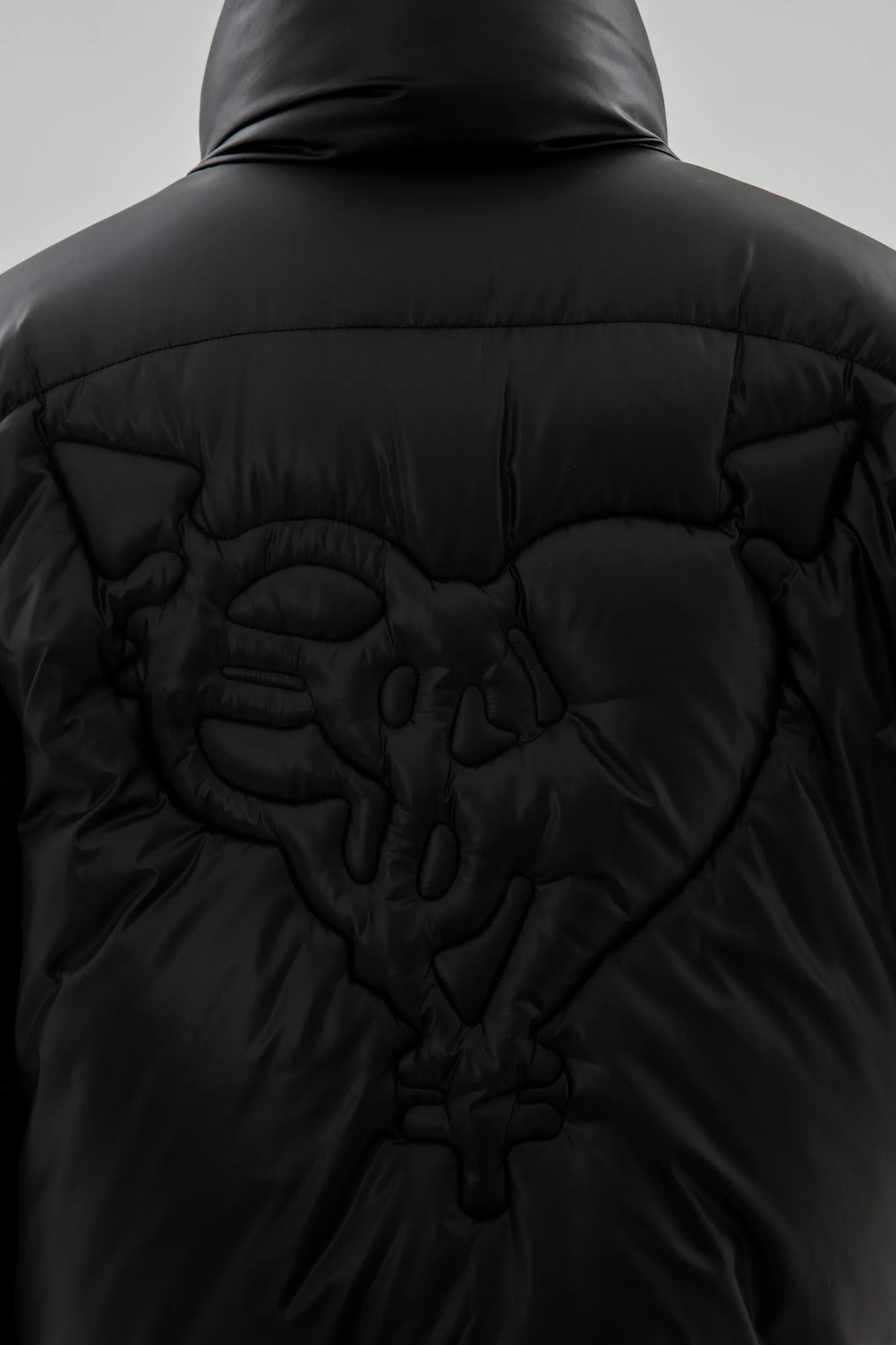 NINJA PUFFER JACKET BLACK