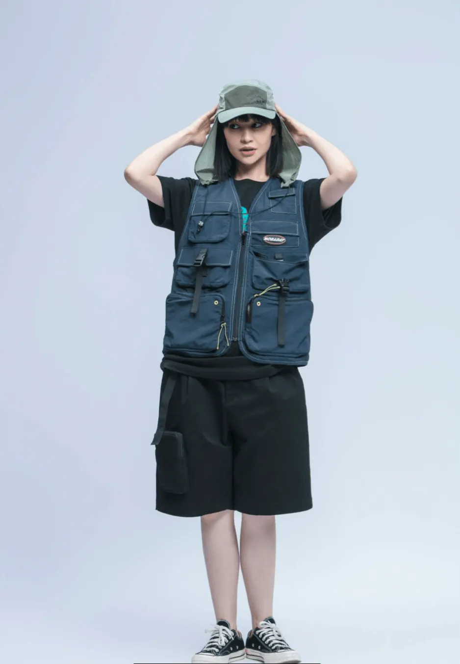 NOBADAY CARGO NAVY VEST