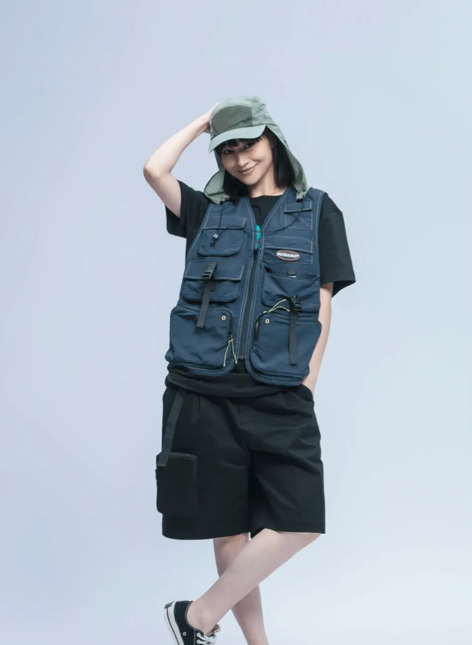 NOBADAY CARGO NAVY VEST