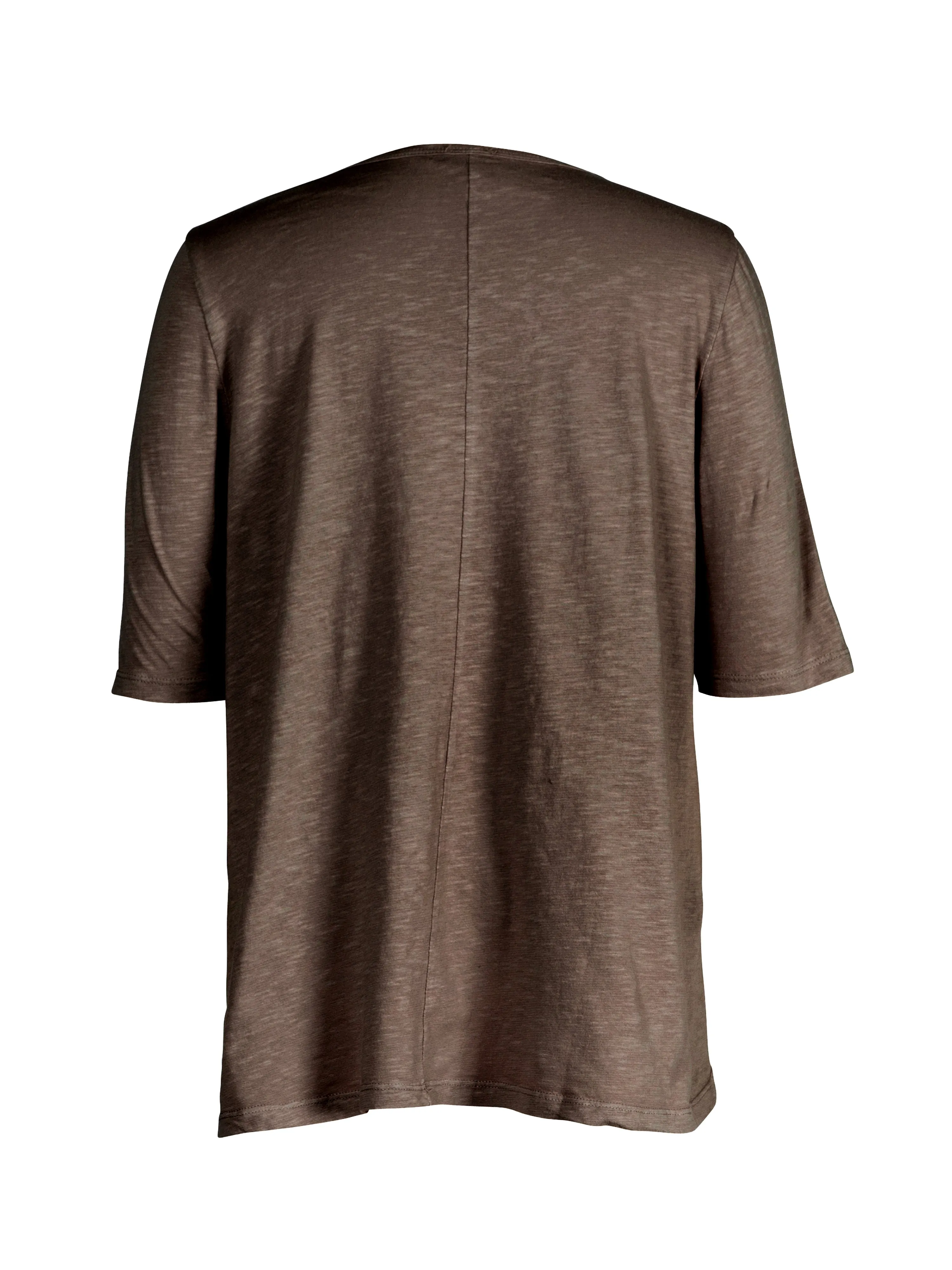 OAKLEE oversize t-shirt - Dark Brown