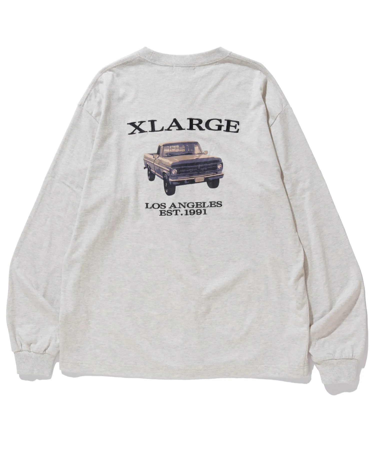 OLD PICK UP TRUCK L/S POCKET TEE