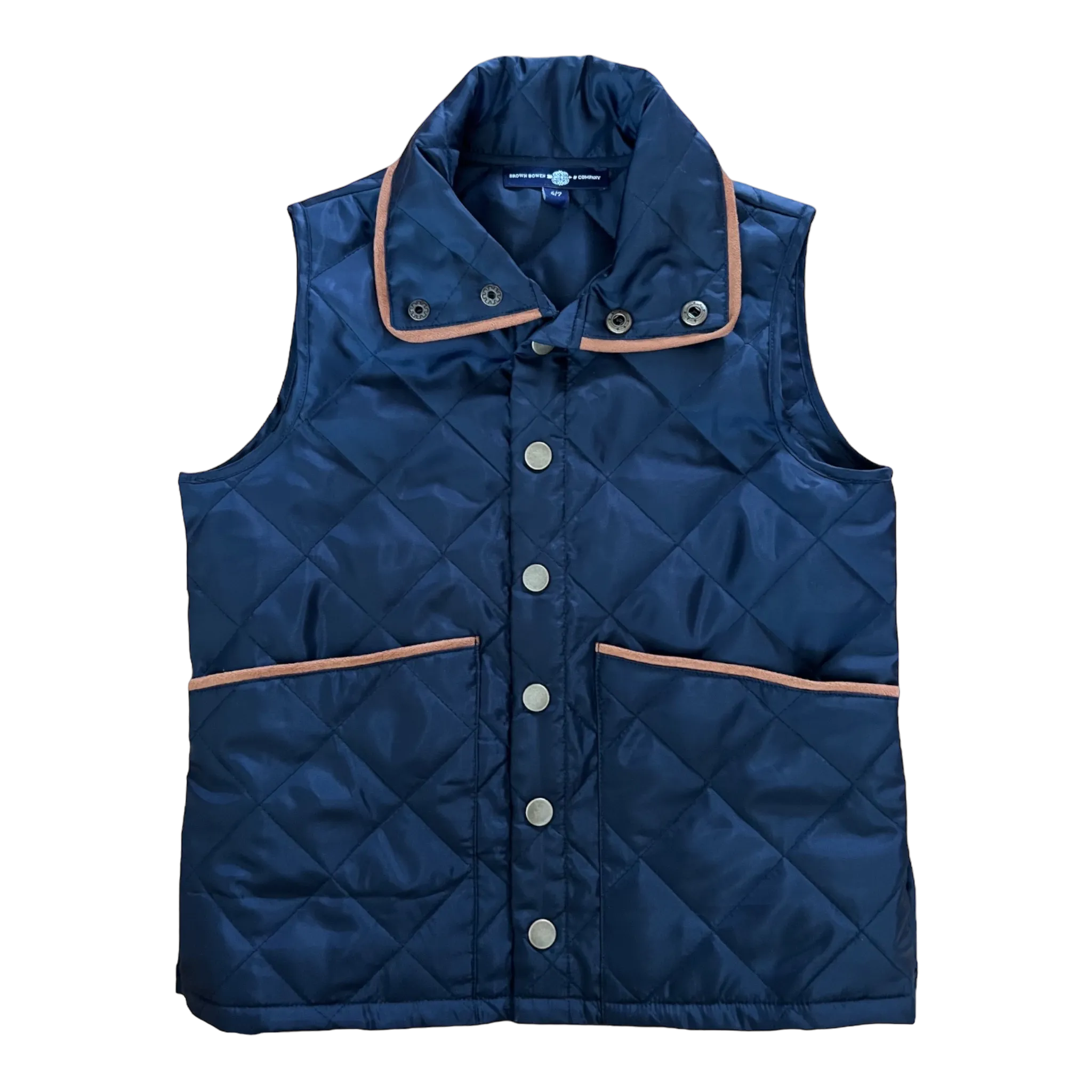 Old Village Vest- Bulls Bay Blue