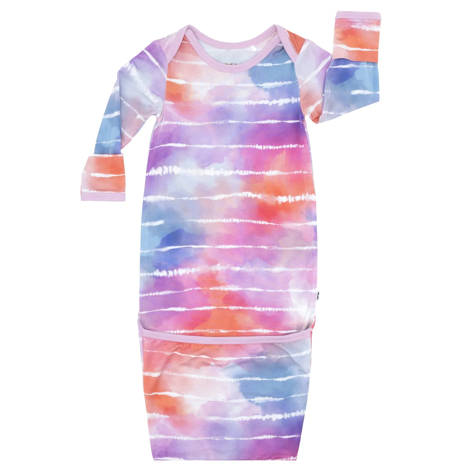 Pastel Tie Dye Dreams Infant Gown