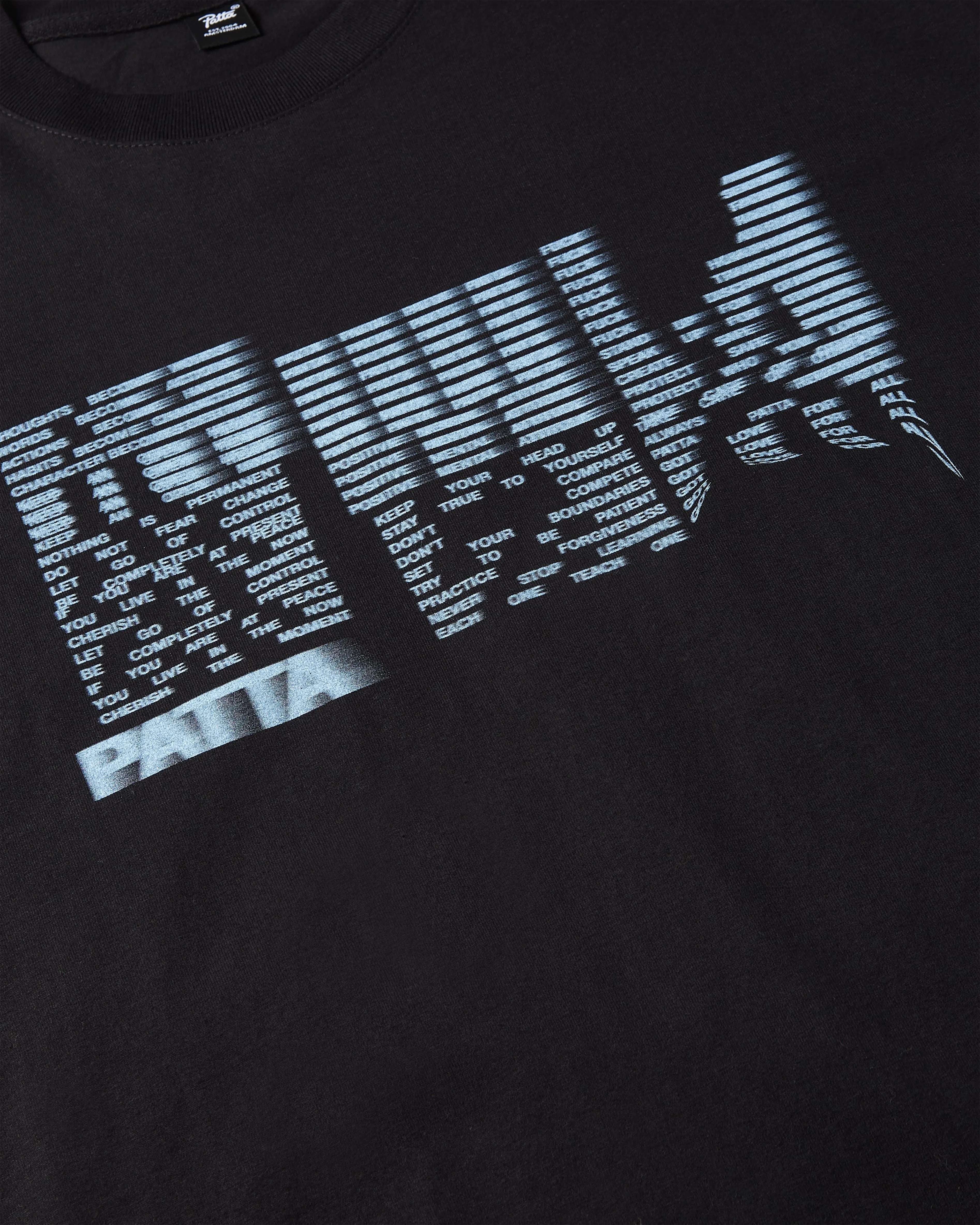 Patta Glitch T-Shirt (Black)