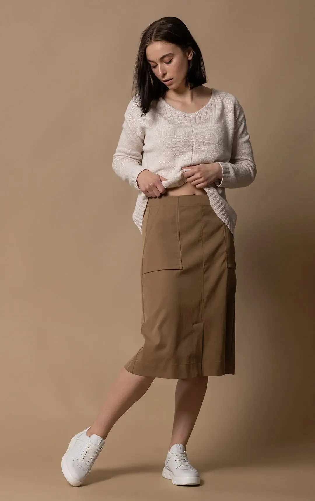 PERFORMANCE TWILL SKIRT