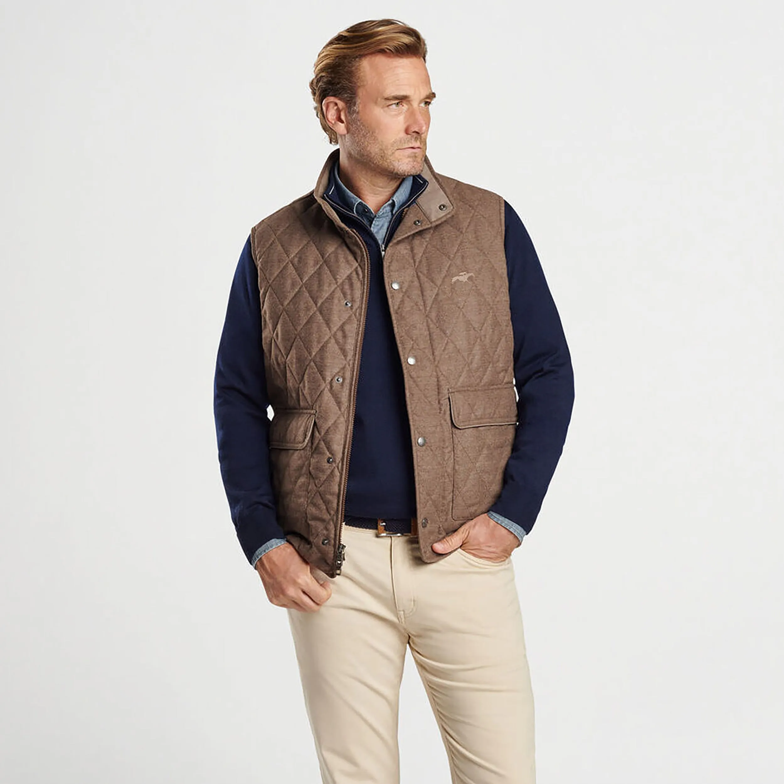 Peter Millar Keeneland Men's Essex Wool Vest