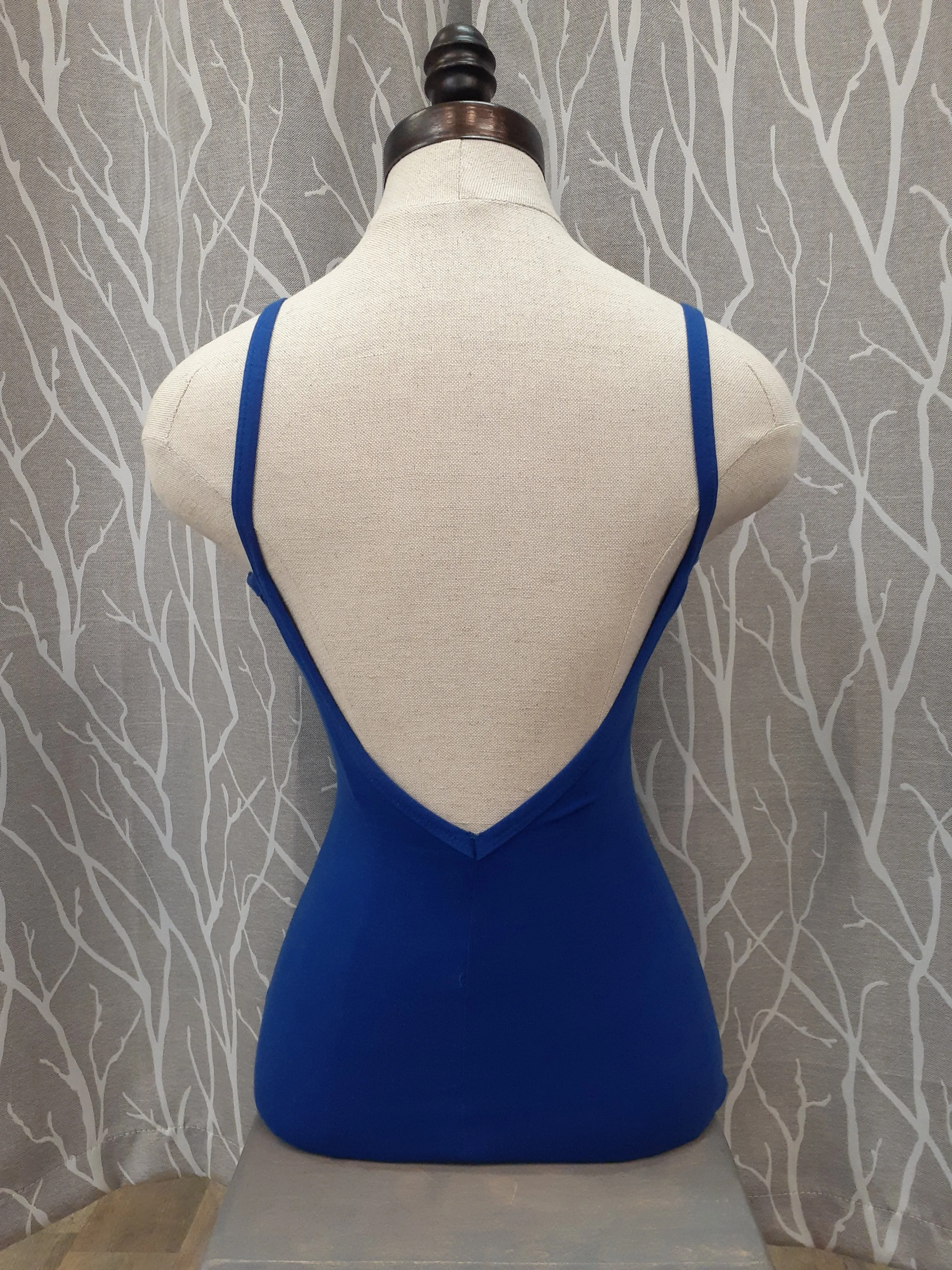 Pinch Seamed Cami Leotard (EUR22527)