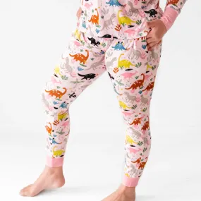 Pink Jurassic Jungle Women's Pajama Pants