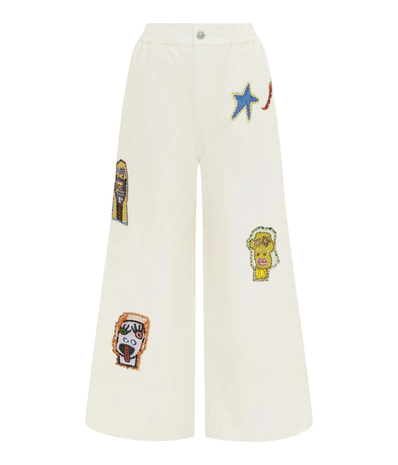 PLAYERS EMBROIDERED PANT