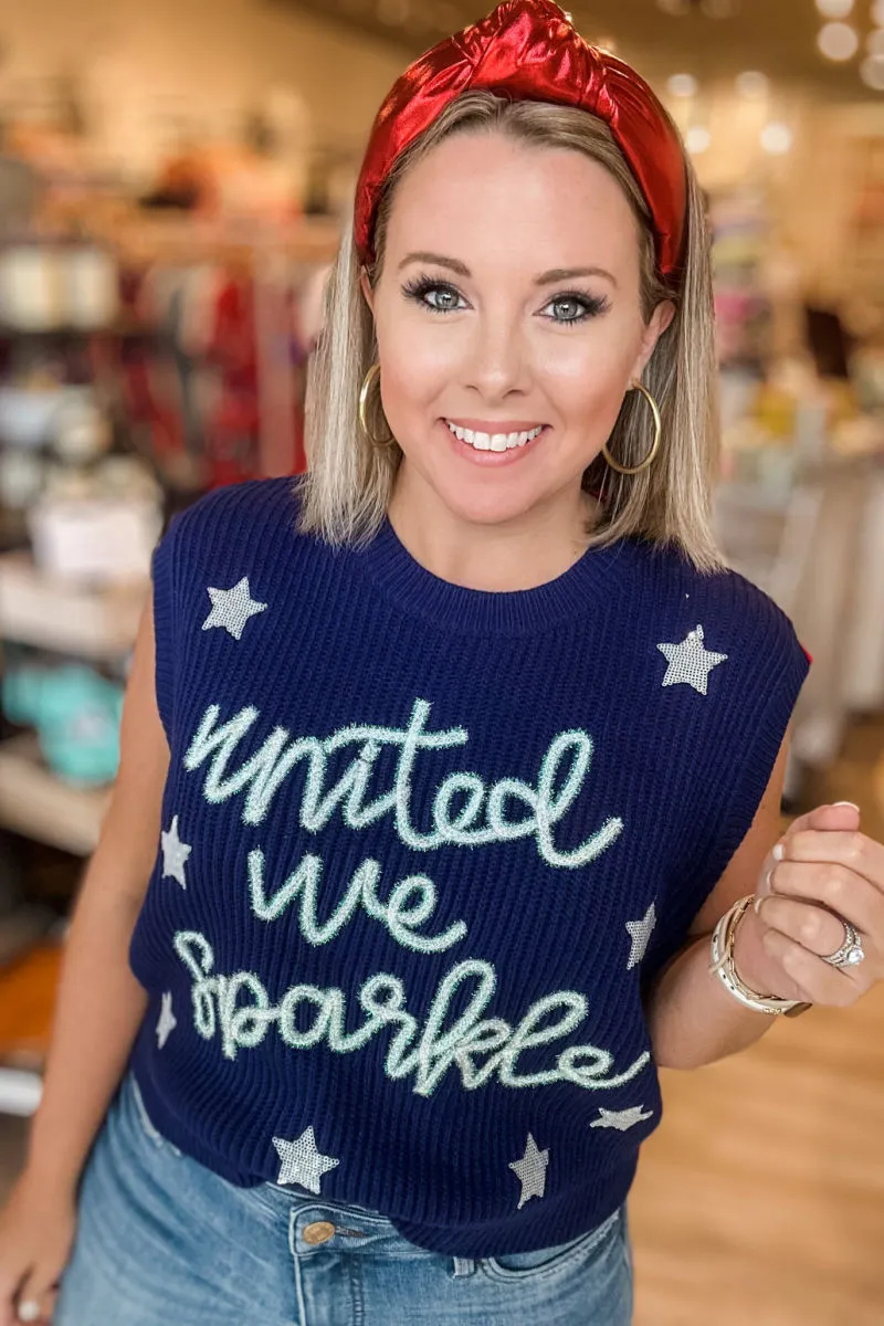 Queen Of Sparkles: United We Sparkle Vest