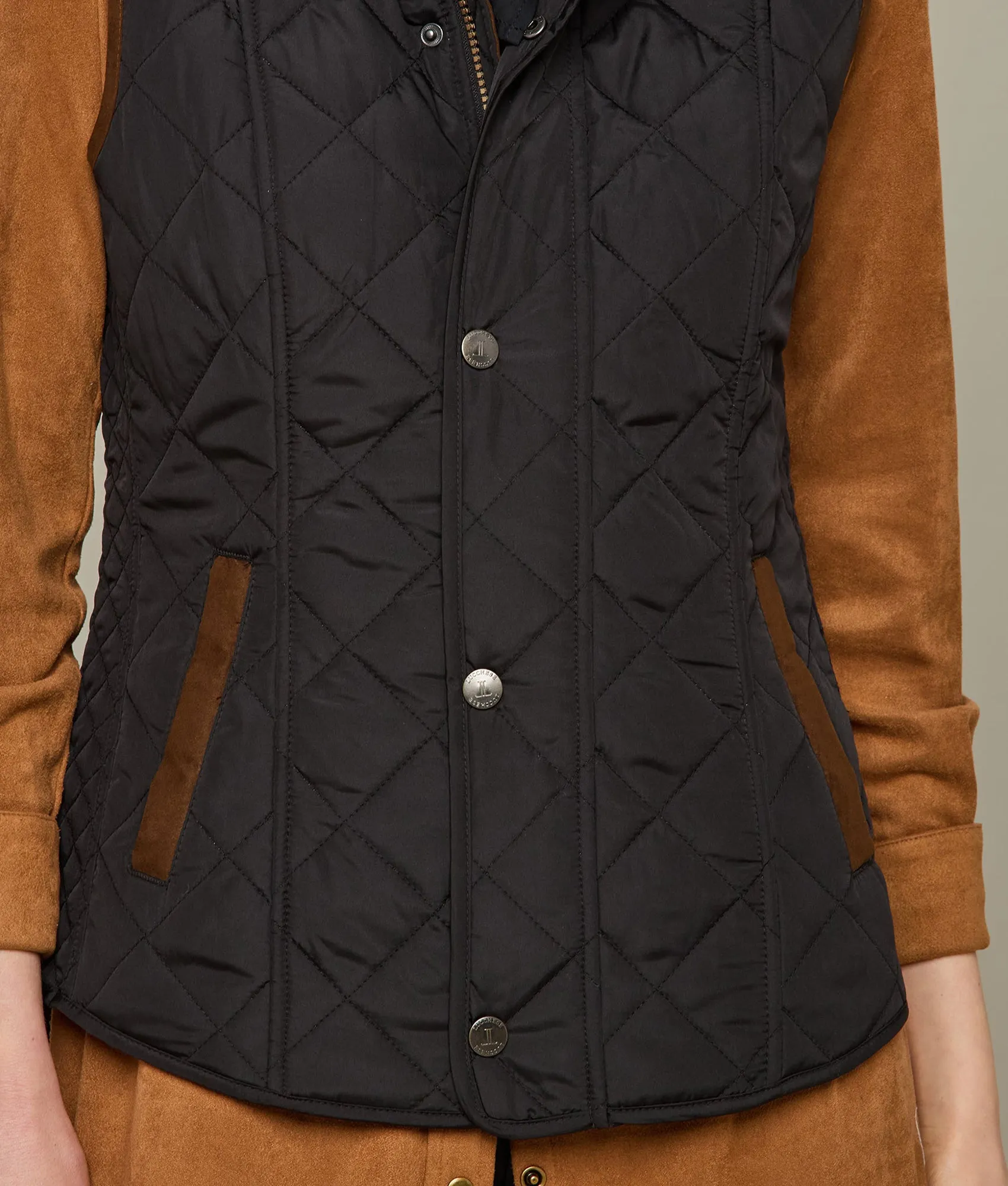 Quilted Vest :: Black