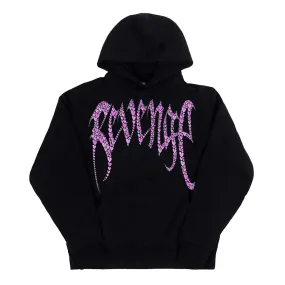 Revenge Broken Hearts Sweatshirt Black Pink