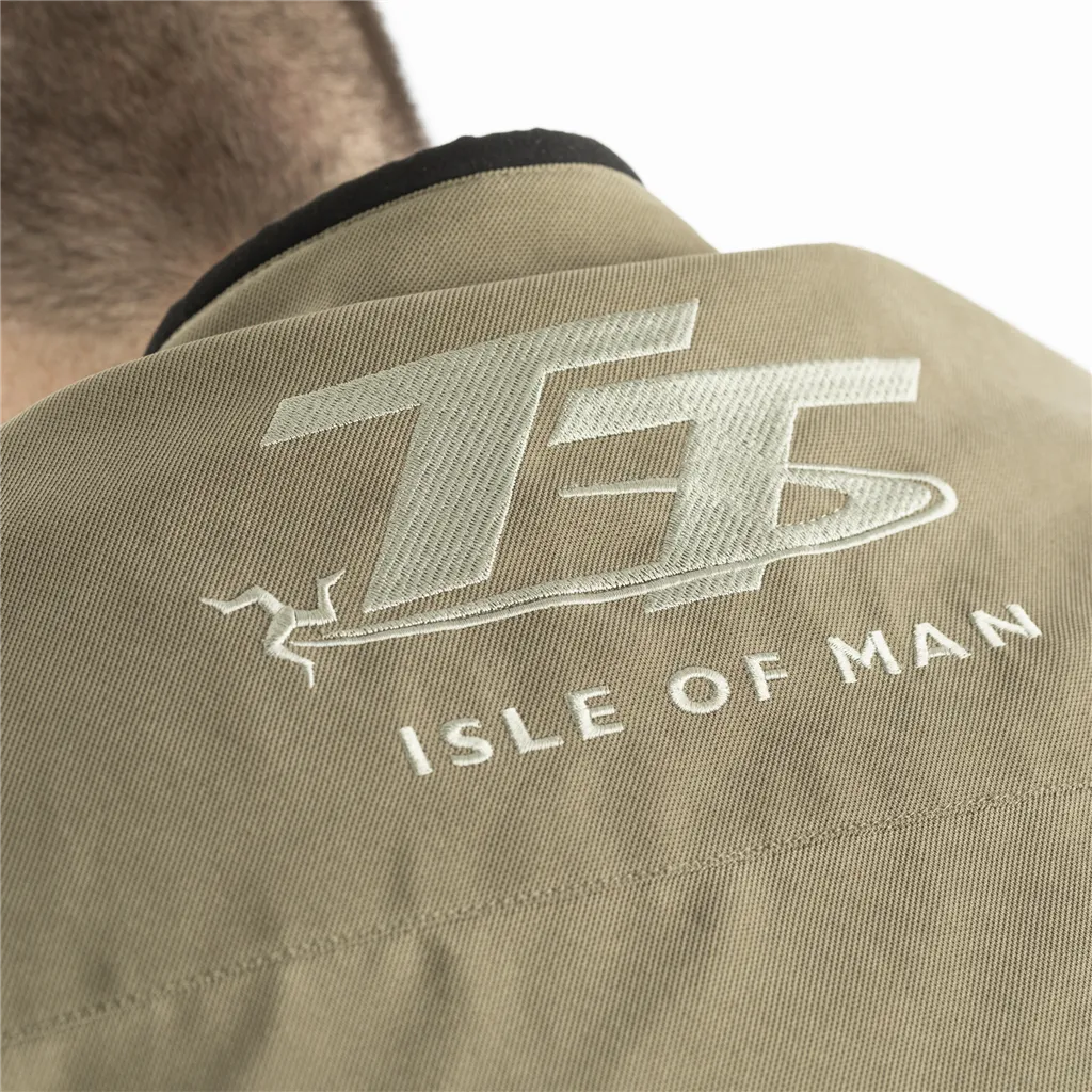 RST IOM TT Crosby CE Mens Textile Jacket - Sage