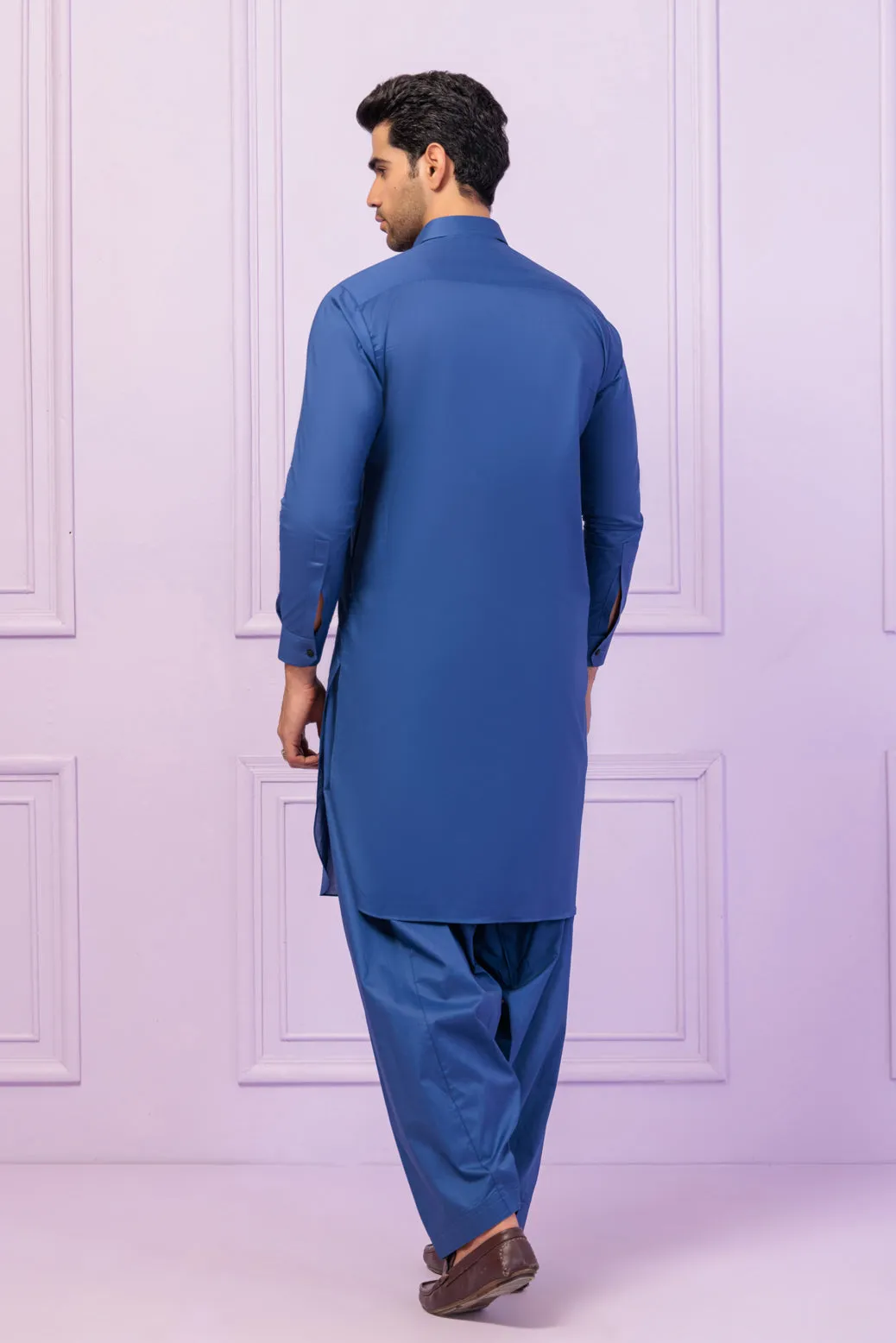 S-BLUE-BLENDED-SHALWAR SUIT - (GSSS24-018) Bin 49 M4