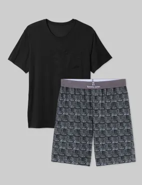 Second Skin Pajama Pocket Tee & Short Set