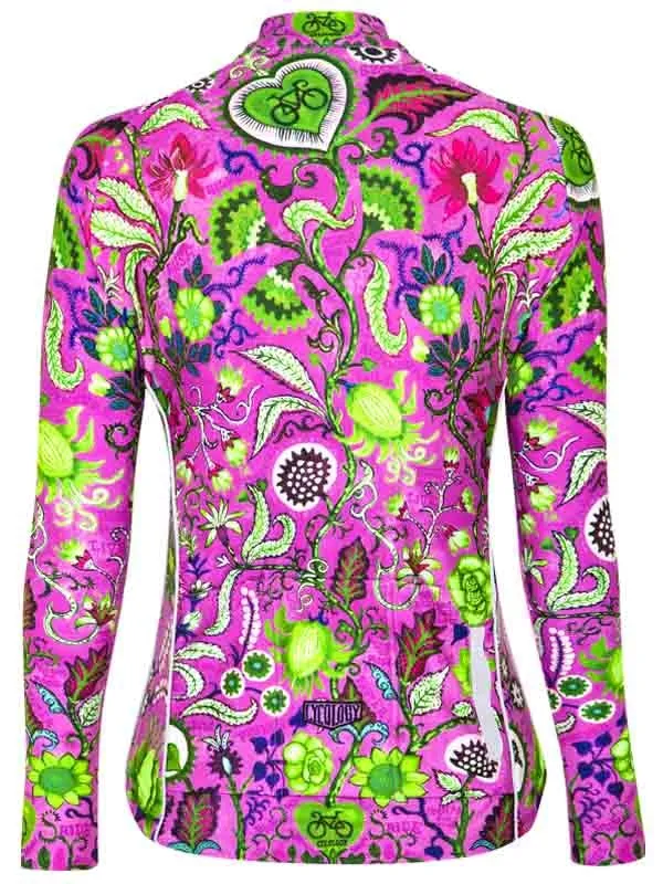 Secret Garden Women's Long Sleeve Jersey Pink